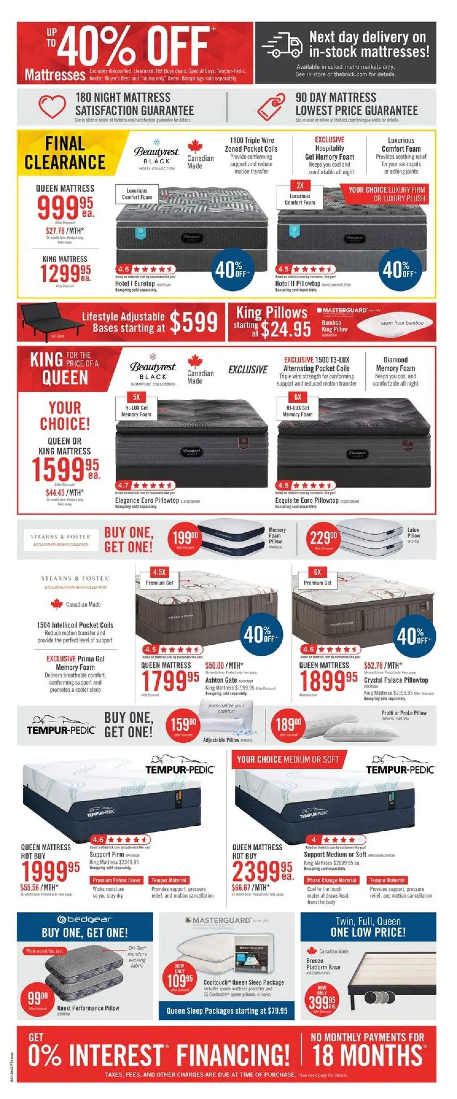 The Brick Angebote from January 1 to January 13 2025 - flyer page 13