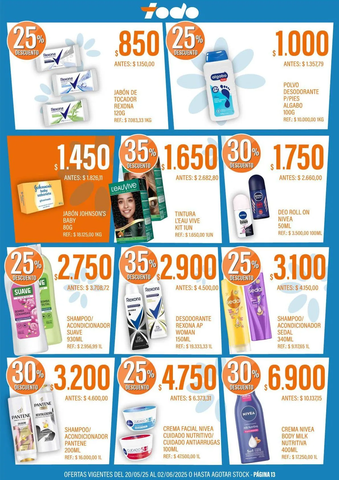 Ofertas de Supermercados Todo Ofertas 20 de mayo al 26 de mayo 2025 - Página 13 del catálogo