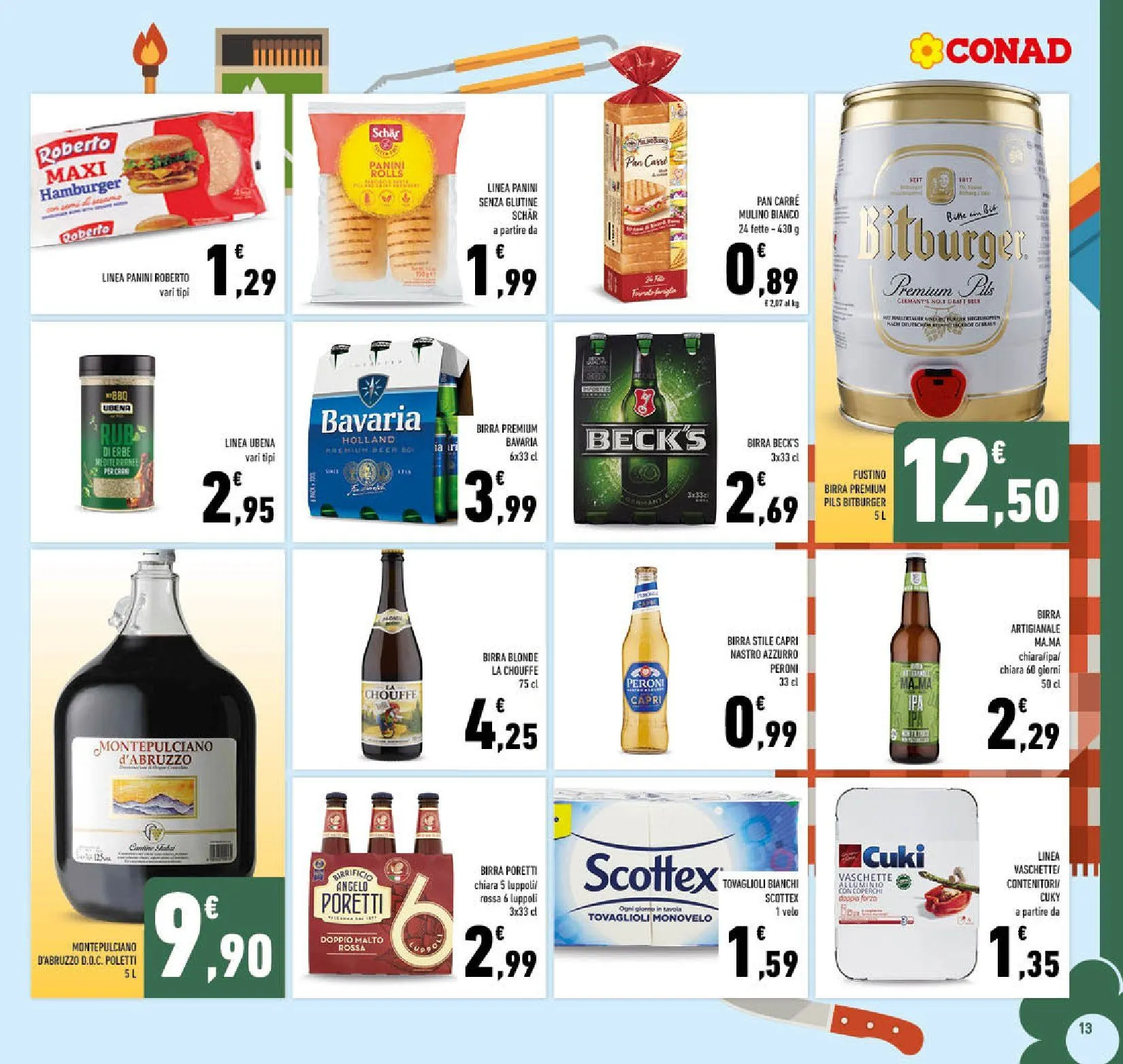 Volantini Conad da 13 agosto a 24 agosto di 2025 - Pagina del volantino 13