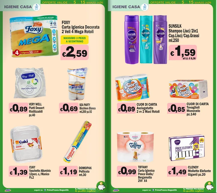  Volantini Primo Prezzo da 5 marzo a 11 marzo di 2026 - Pagina del volantino 13