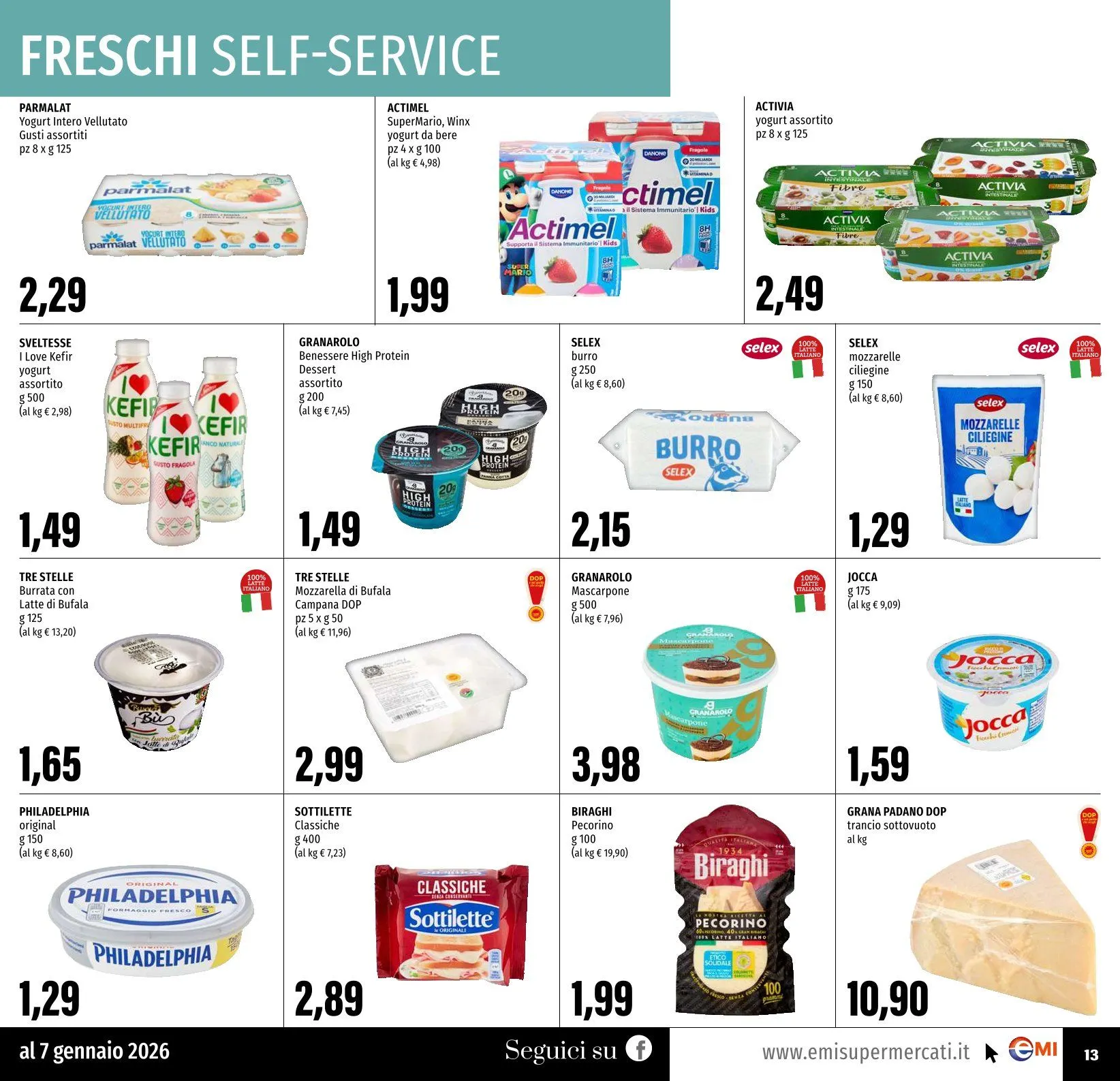 Emi Supermercati Volantino da 26 dicembre a 31 dicembre di 2025 - Pagina del volantino 13