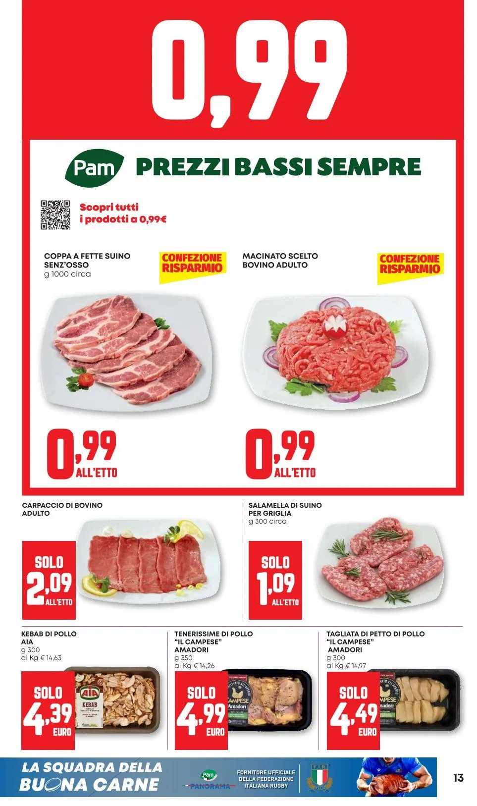  Volantini Pam da 21 maggio a 3 giugno di 2026 - Pagina del volantino 13
