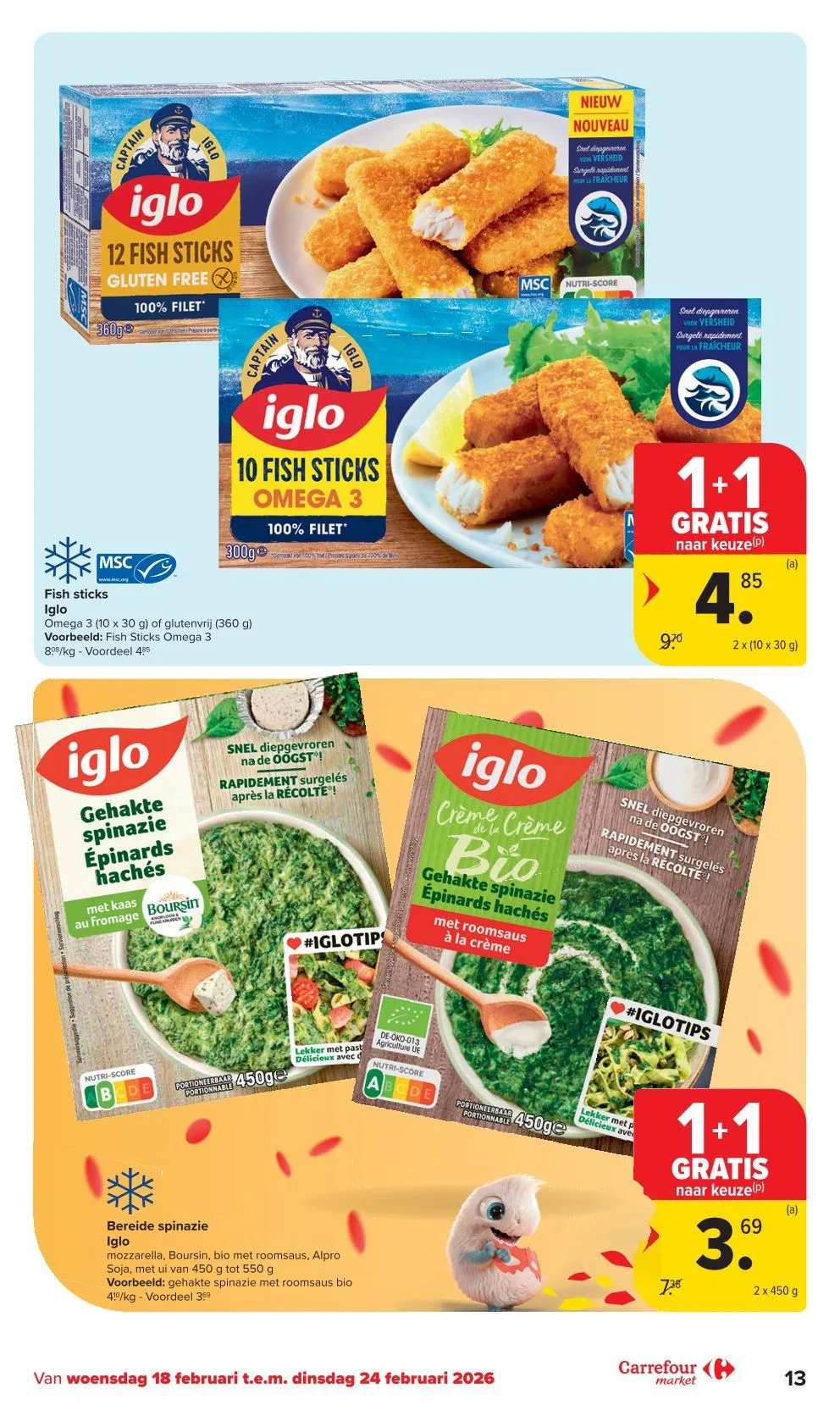 Laatste aanbiedingen in Carrefour folders van 18 februari tot 24 februari 2026 - folder pagina 13