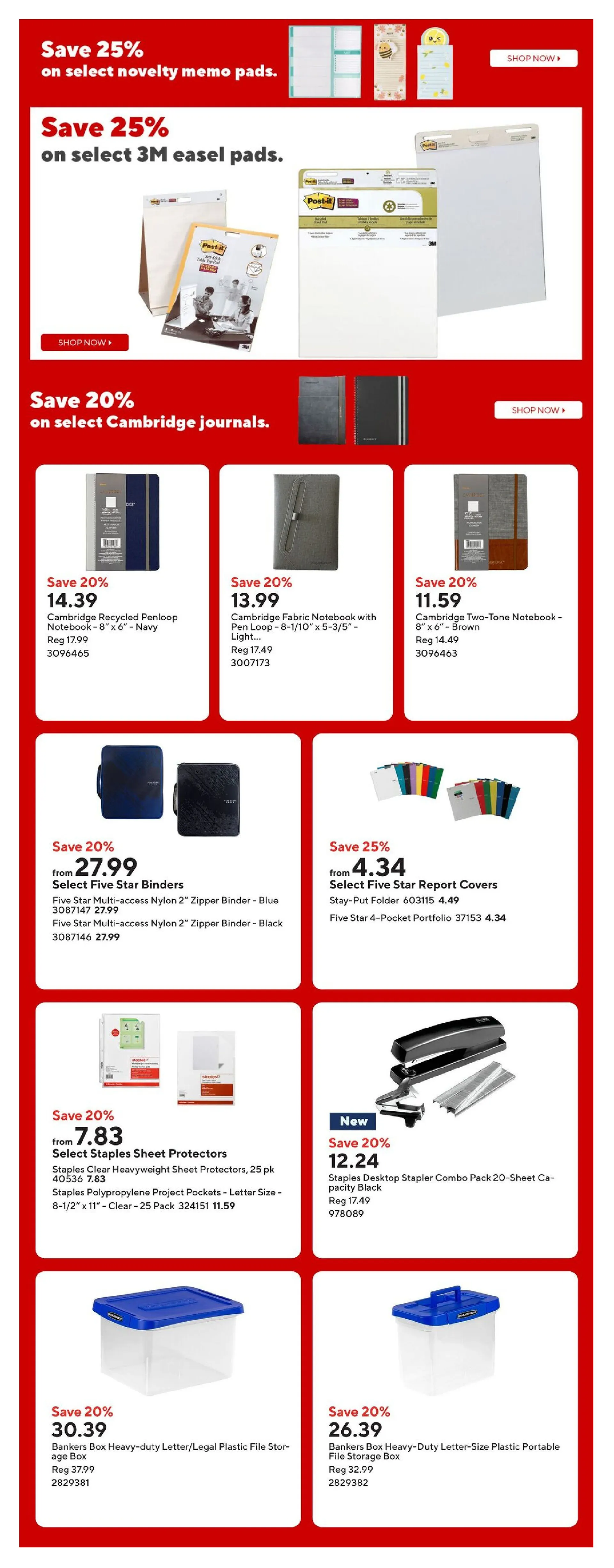Staples Sales from June 8 to June 24 2026 - flyer page 13