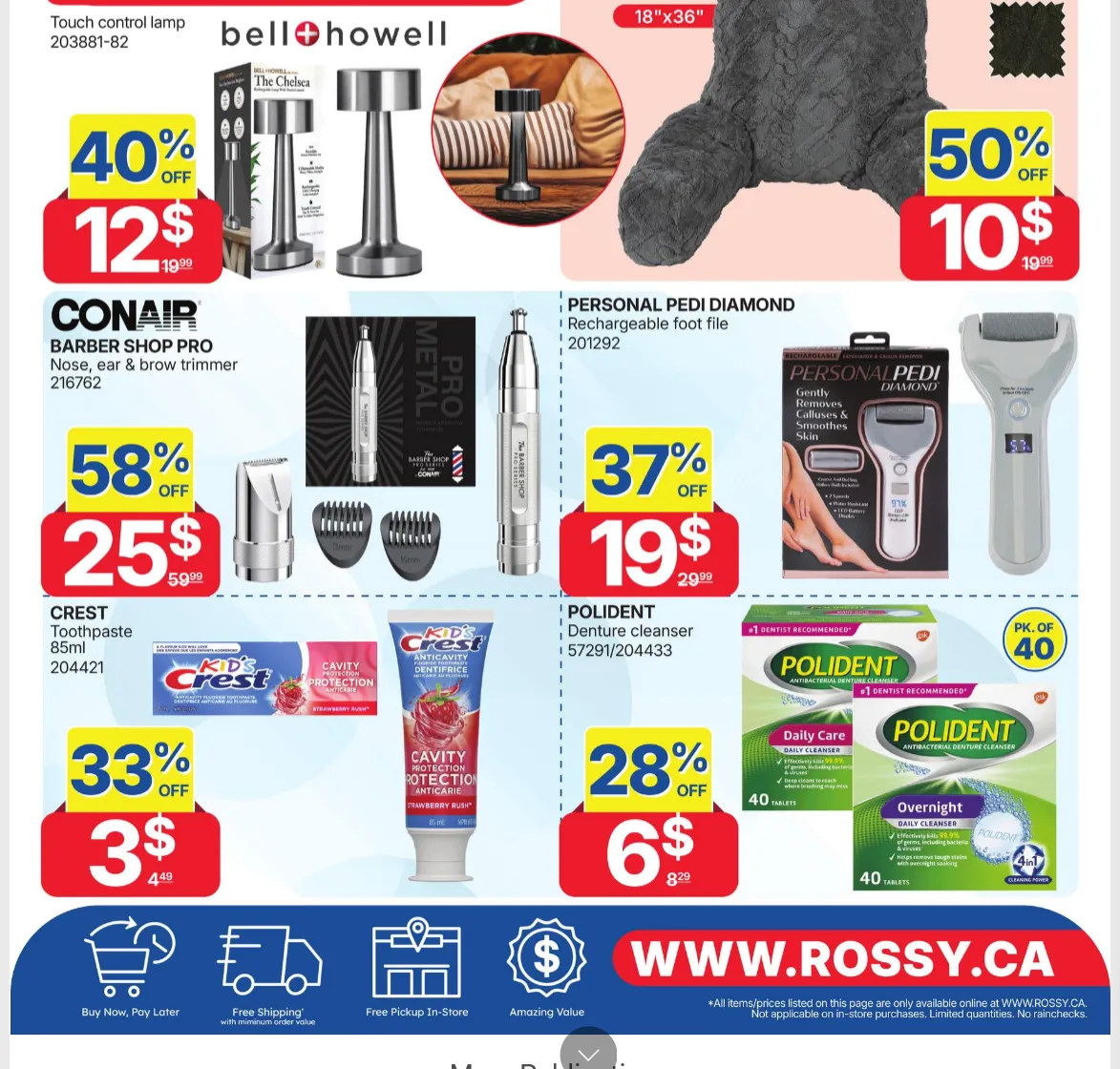 Rossy Sales from March 26 to April 1 2026 - flyer page 13
