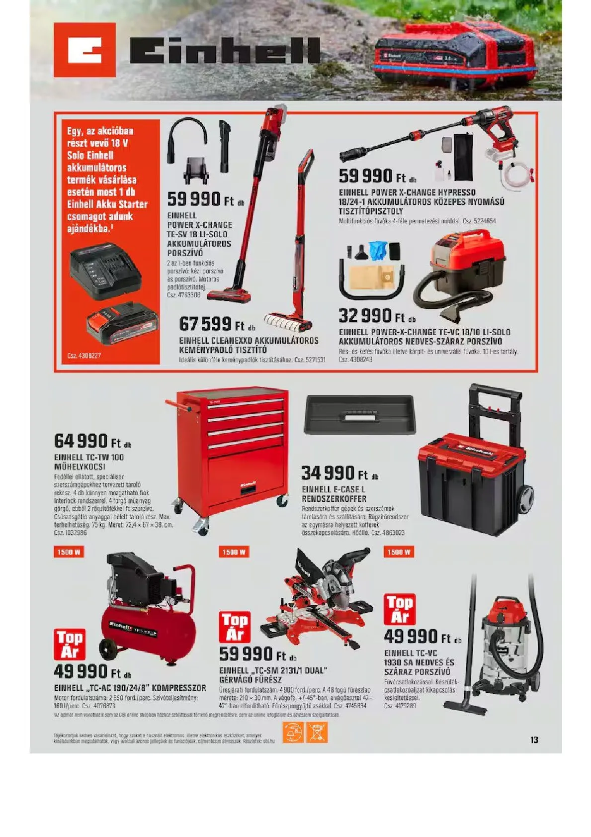 Katalógus OBI legfrissebb ajánlatai július 1.-tól július 31.-ig 2025. - Oldal 13