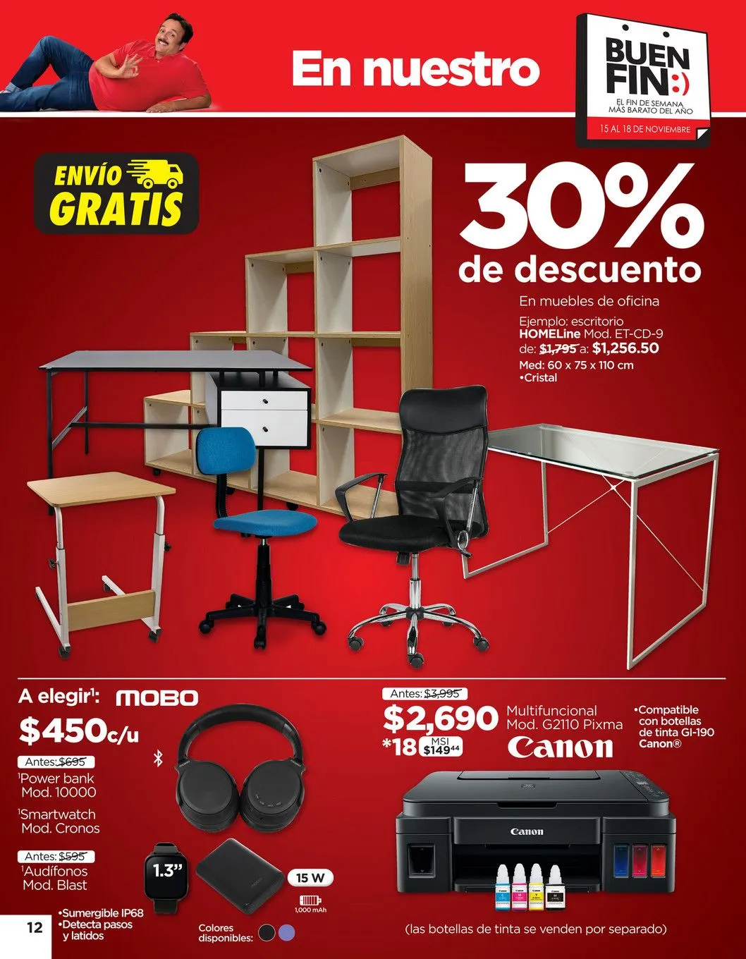 Catálogo de Ofertas imperdibles de Buen Fin 15 de noviembre al 18 de noviembre 2024 - Pagina 12