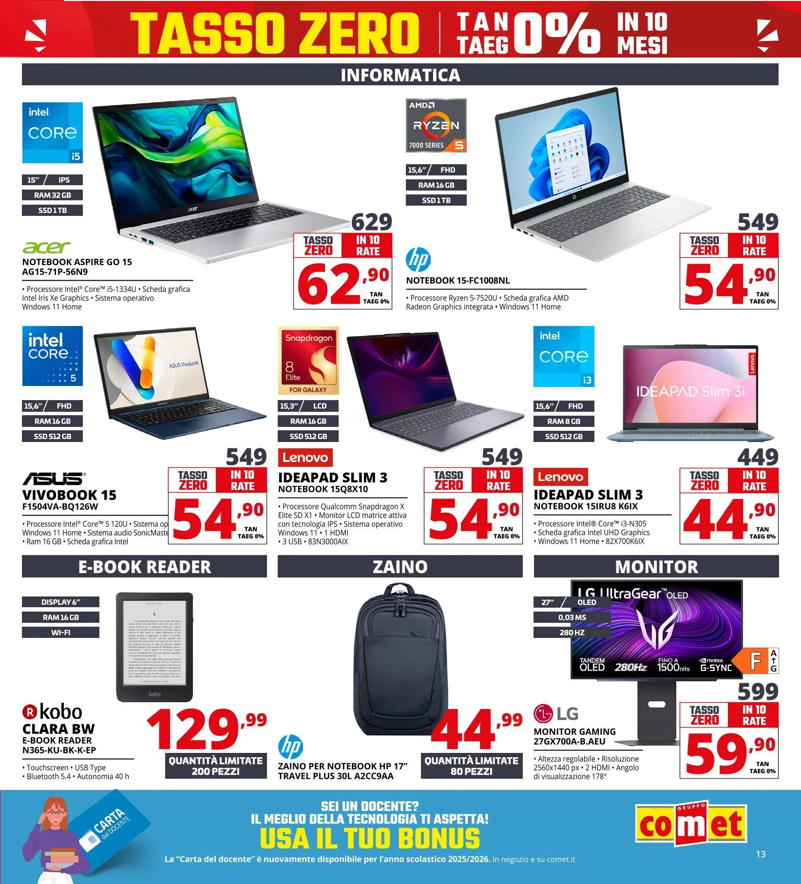  Volantini Comet da 24 aprile a 7 maggio di 2026 - Pagina del volantino 13