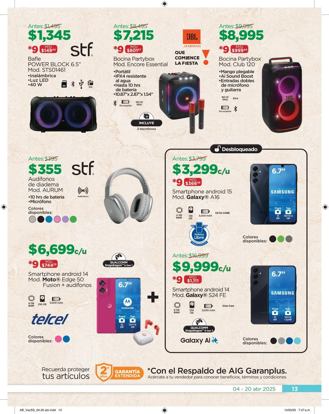 Catálogo de Chedraui Ofertas 8 de abril al 20 de abril 2025 - Pagina 13