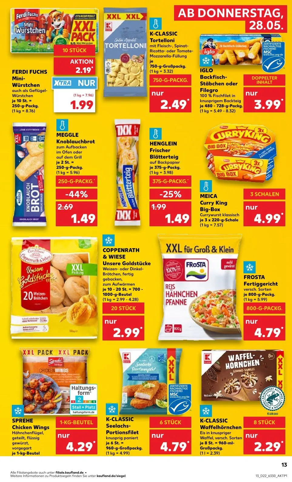 Kaufland Prospekte von 28. Mai bis 3. Juni 2026 - Prospekt seite 13