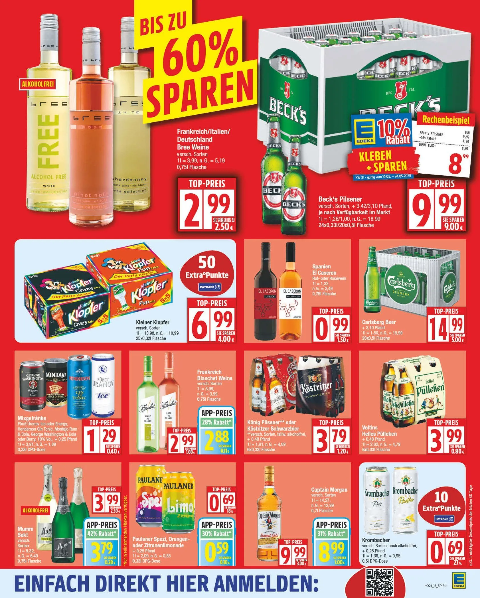 Edeka Prospekt von 19. Mai bis 24. Mai 2025 - Prospekt seite 13