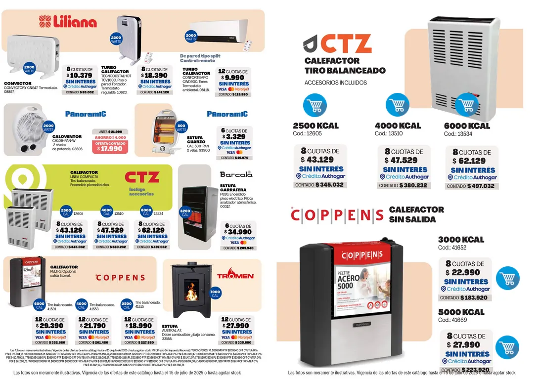 Ofertas de Authogar Ofertas del mes 3 de julio al 31 de julio 2025 - Página 12 del catálogo