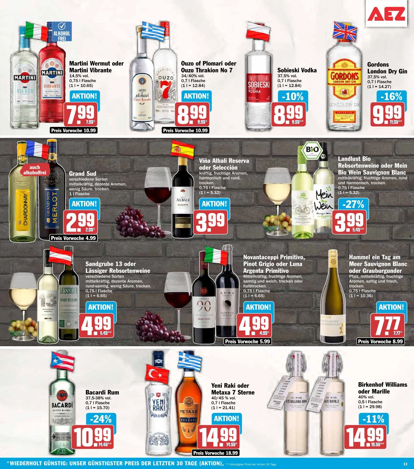 AEZ Angebote von 7. April bis 11. April 2026 - Prospekt seite 13