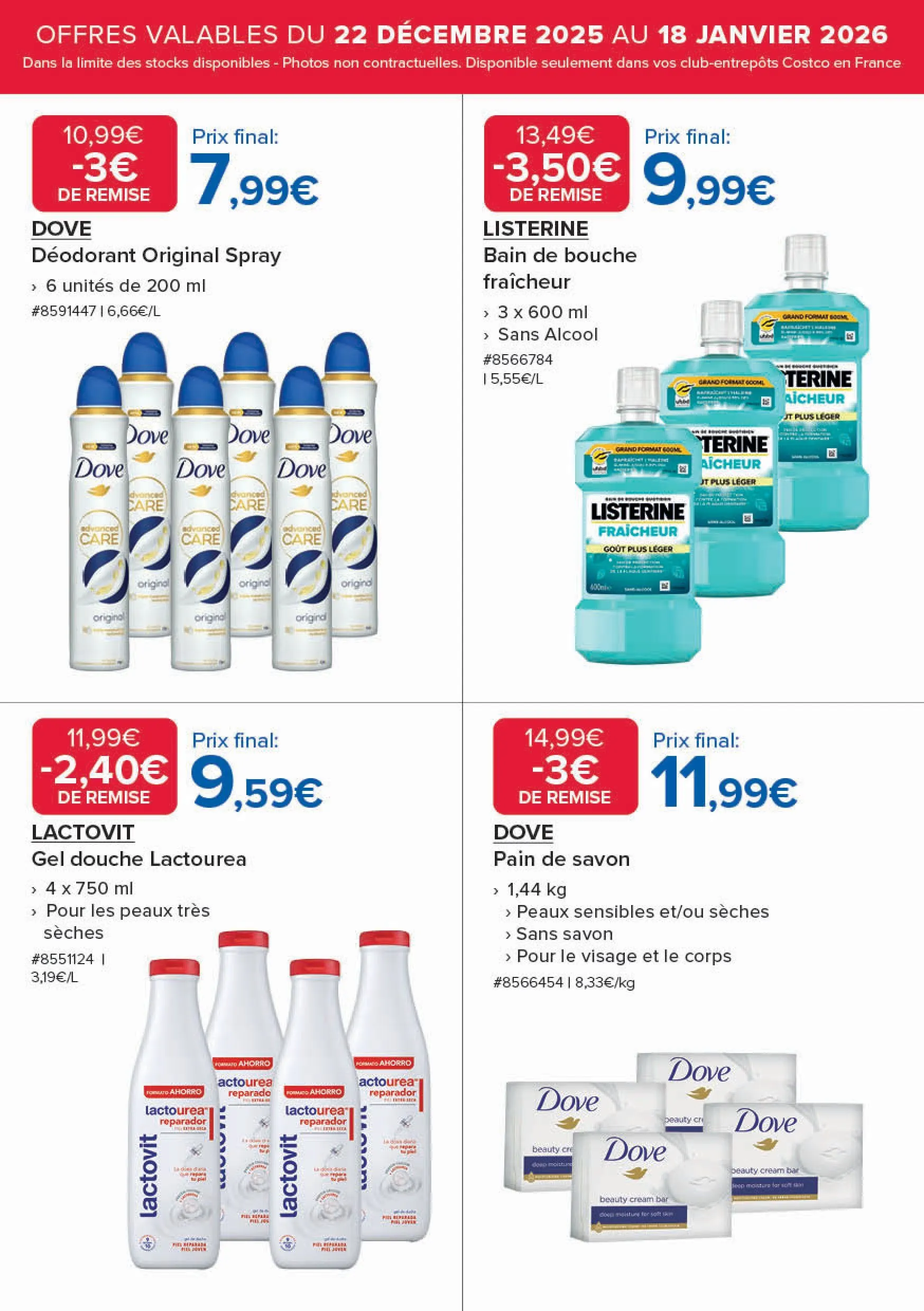 Costco Catalogue du 22 décembre au 18 janvier 2026 - Catalogue page 13