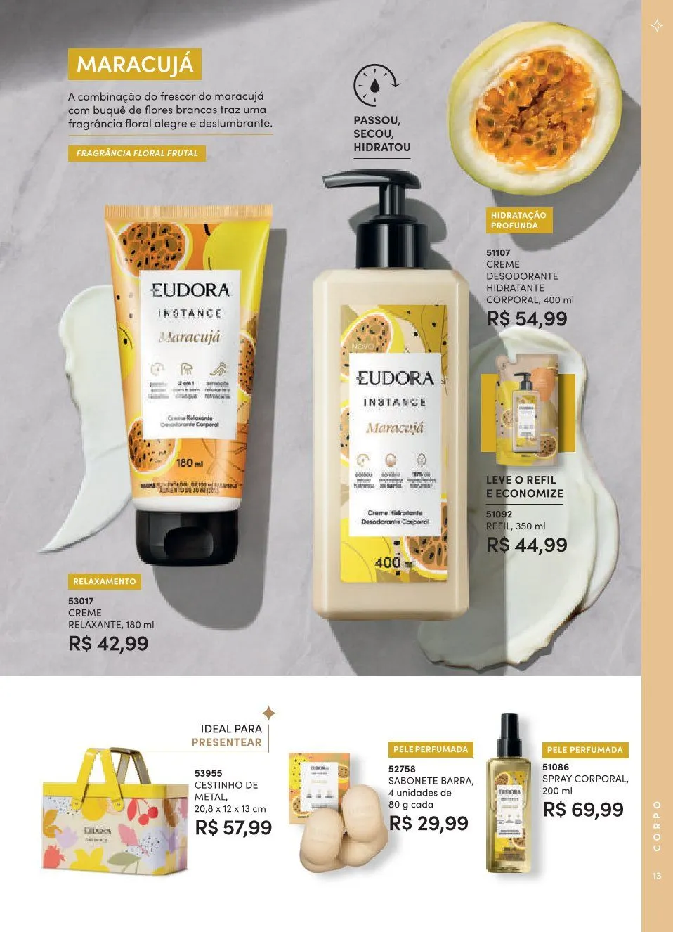 Encarte de Catalogo 6 de outubro até 31 de outubro 2025 - Pagina 13