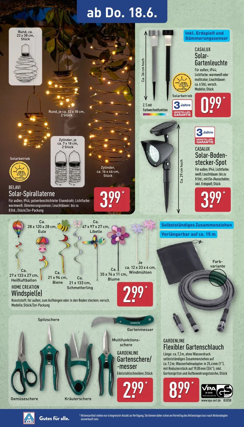 ALDI Nord Prospekte  von 15. Juni bis 20. Juni 2026 - Prospekt seite 13