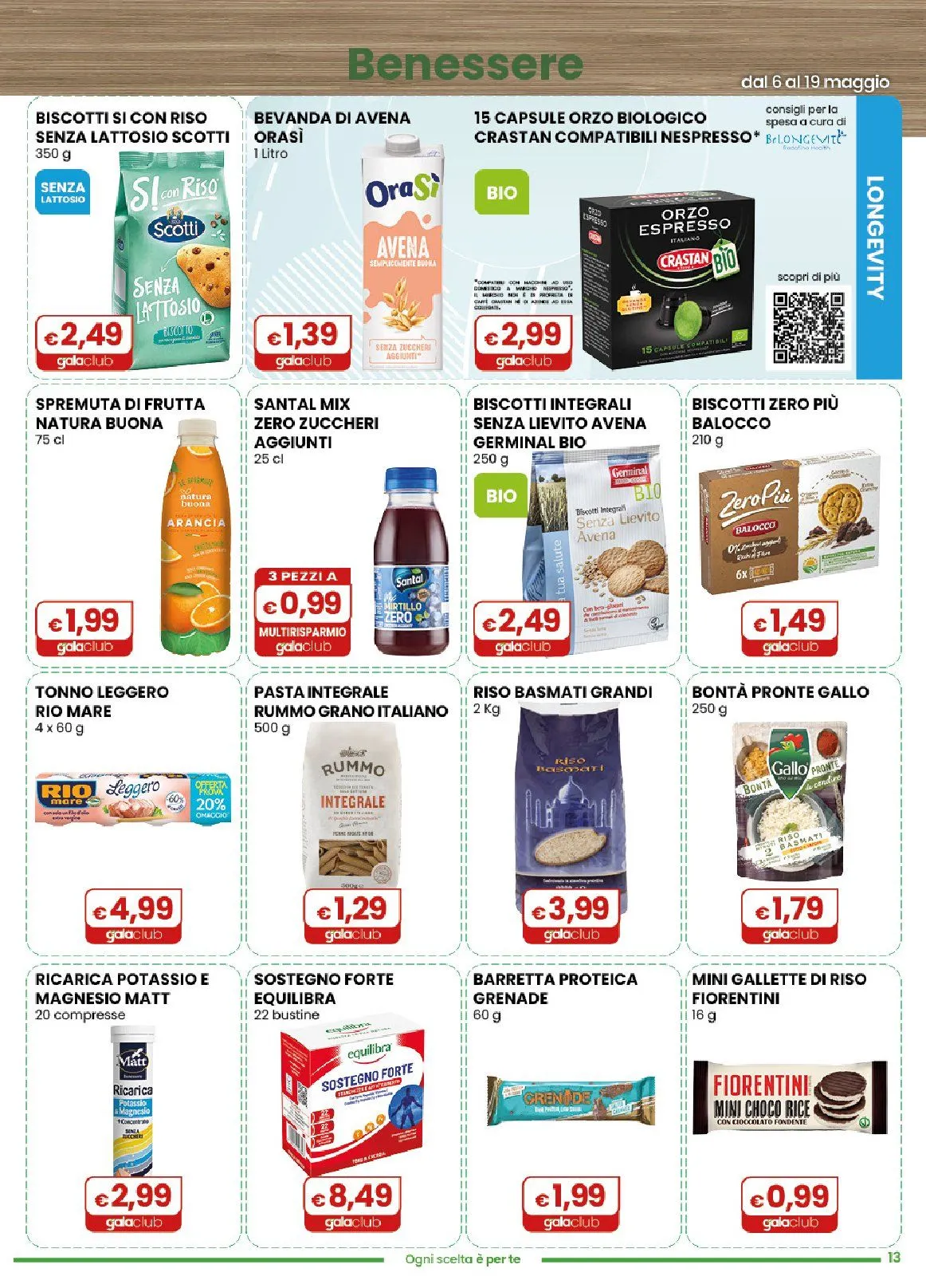  Volantini Gala Supermercati da 6 maggio a 19 maggio di 2026 - Pagina del volantino 13
