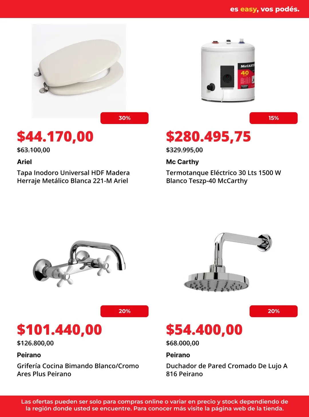 Ofertas de Easy Ofertas 7 de julio al 22 de julio 2026 - Página 12 del catálogo