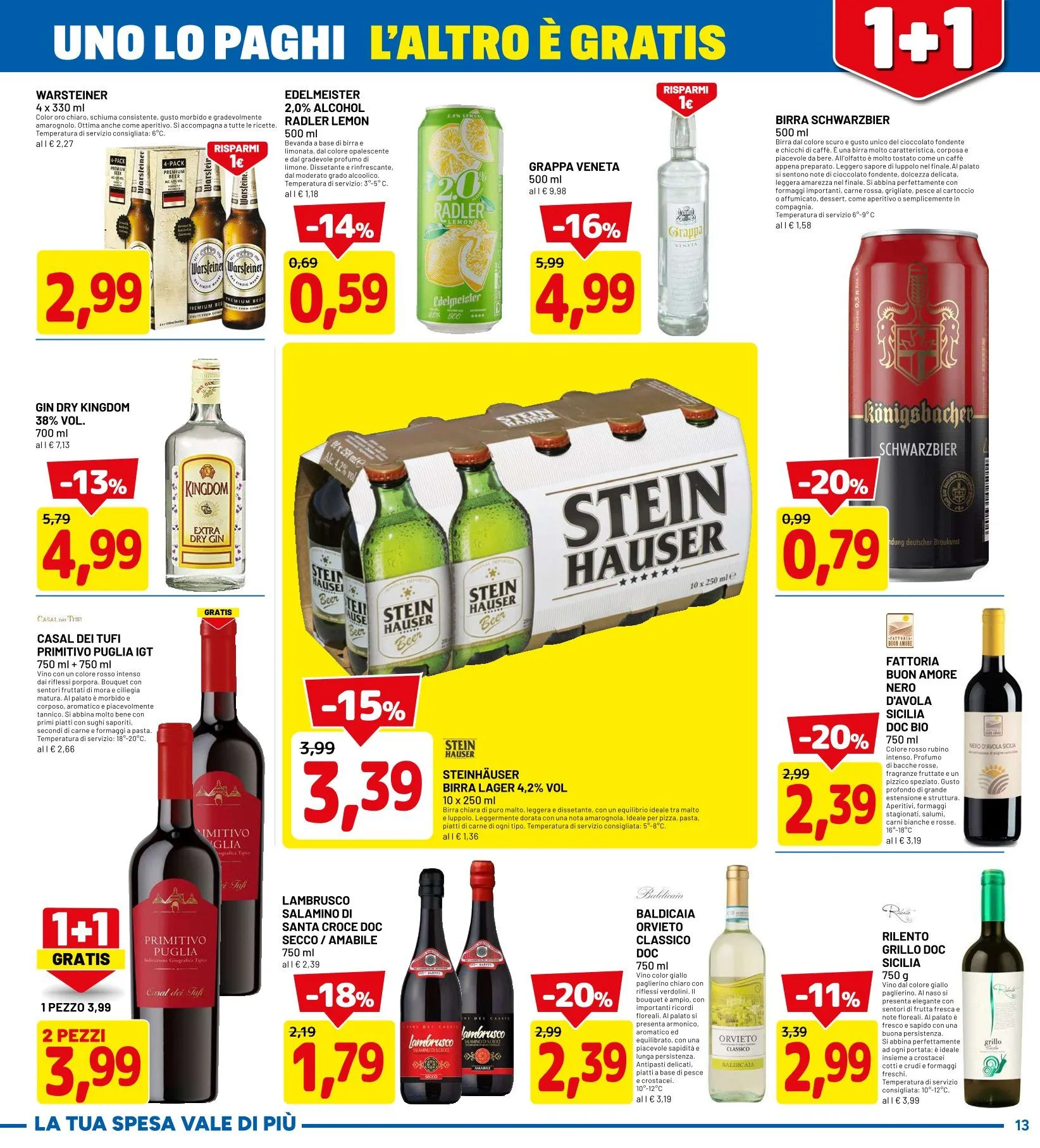 Volantini D Più da 26 gennaio a 8 febbraio di 2026 - Pagina del volantino 13