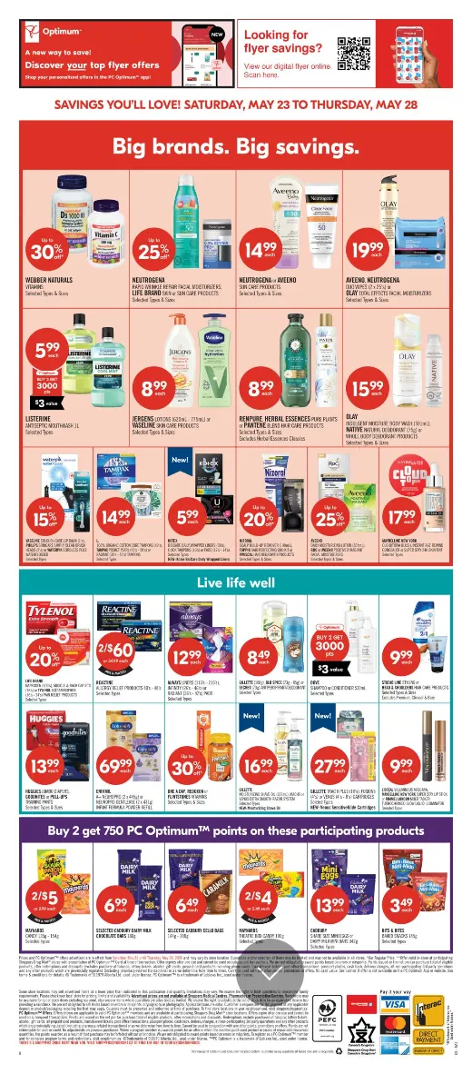 Shoppers Drug Mart Sales from May 23 to May 28 2026 - flyer page 13