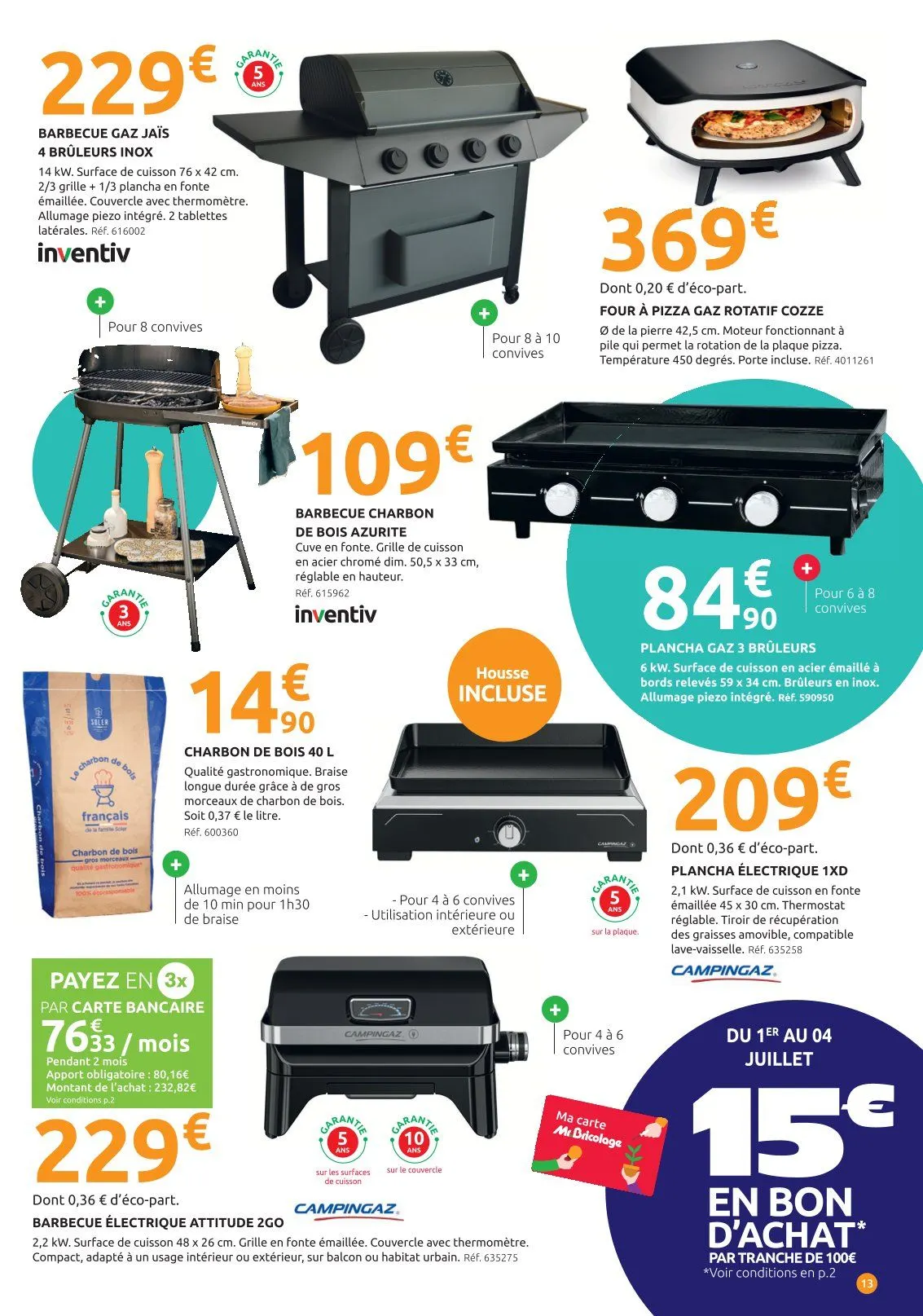 Catalogues Mr. Bricolage du 1 juillet au 19 juillet 2026 - Catalogue page 13