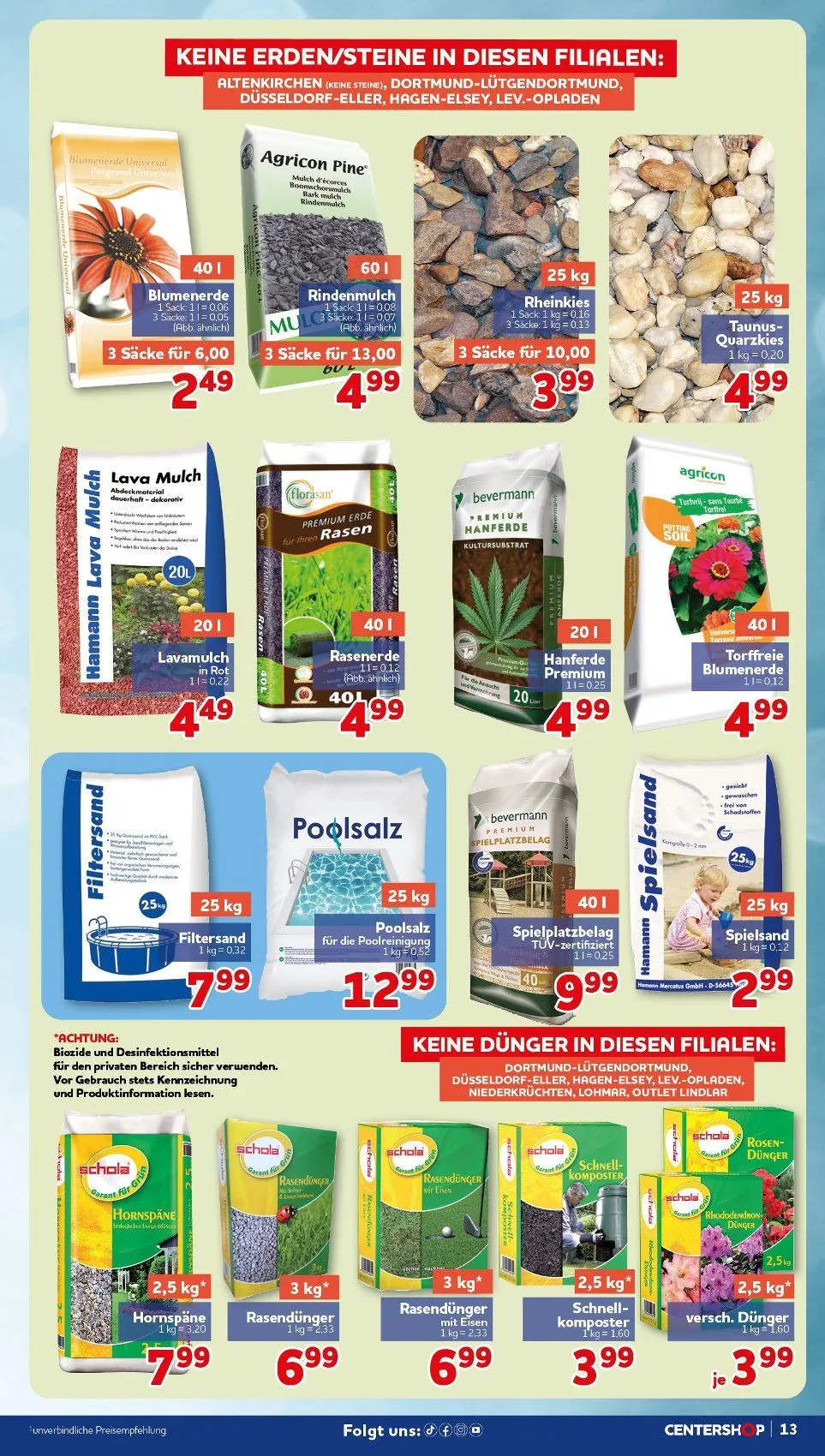 CENTERSHOP Angebote von 6. Juli bis 11. Juli 2026 - Prospekt seite 13