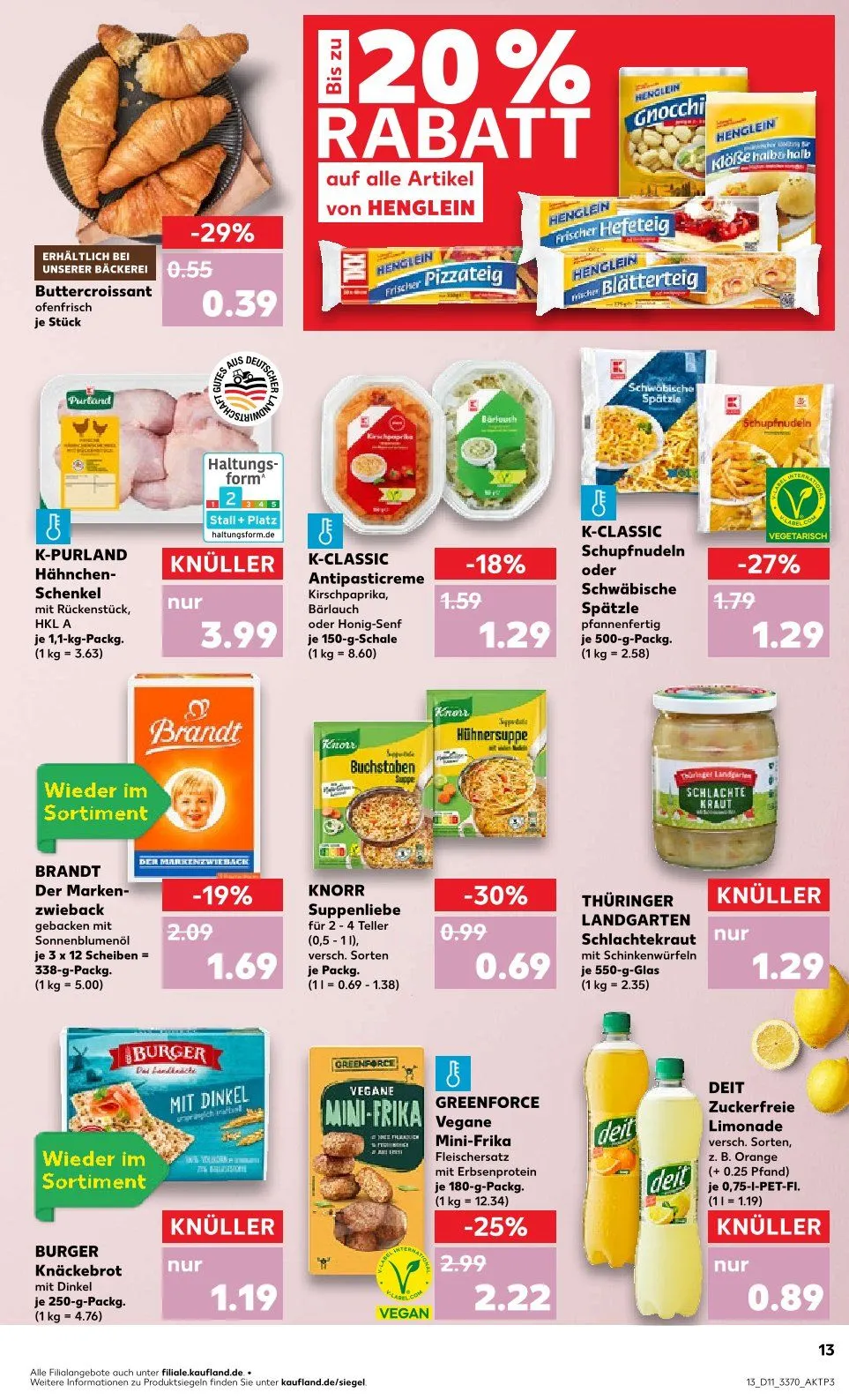 Kaufland Prospekt von 13. März bis 19. März 2025 - Prospekt seite 13