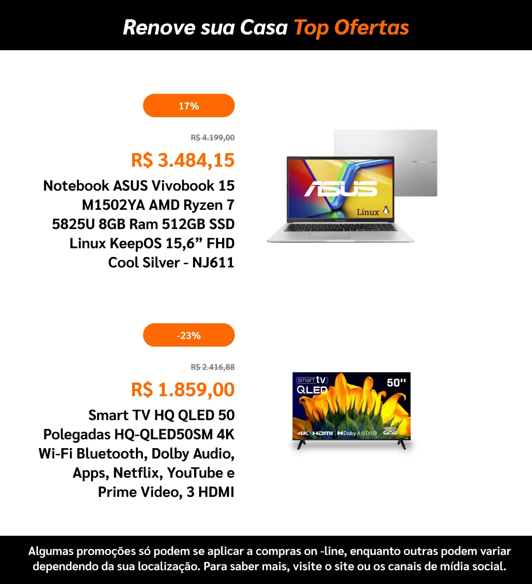 Encarte de Ponto Frio 29 de julho até 17 de agosto 2026 - Pagina 13
