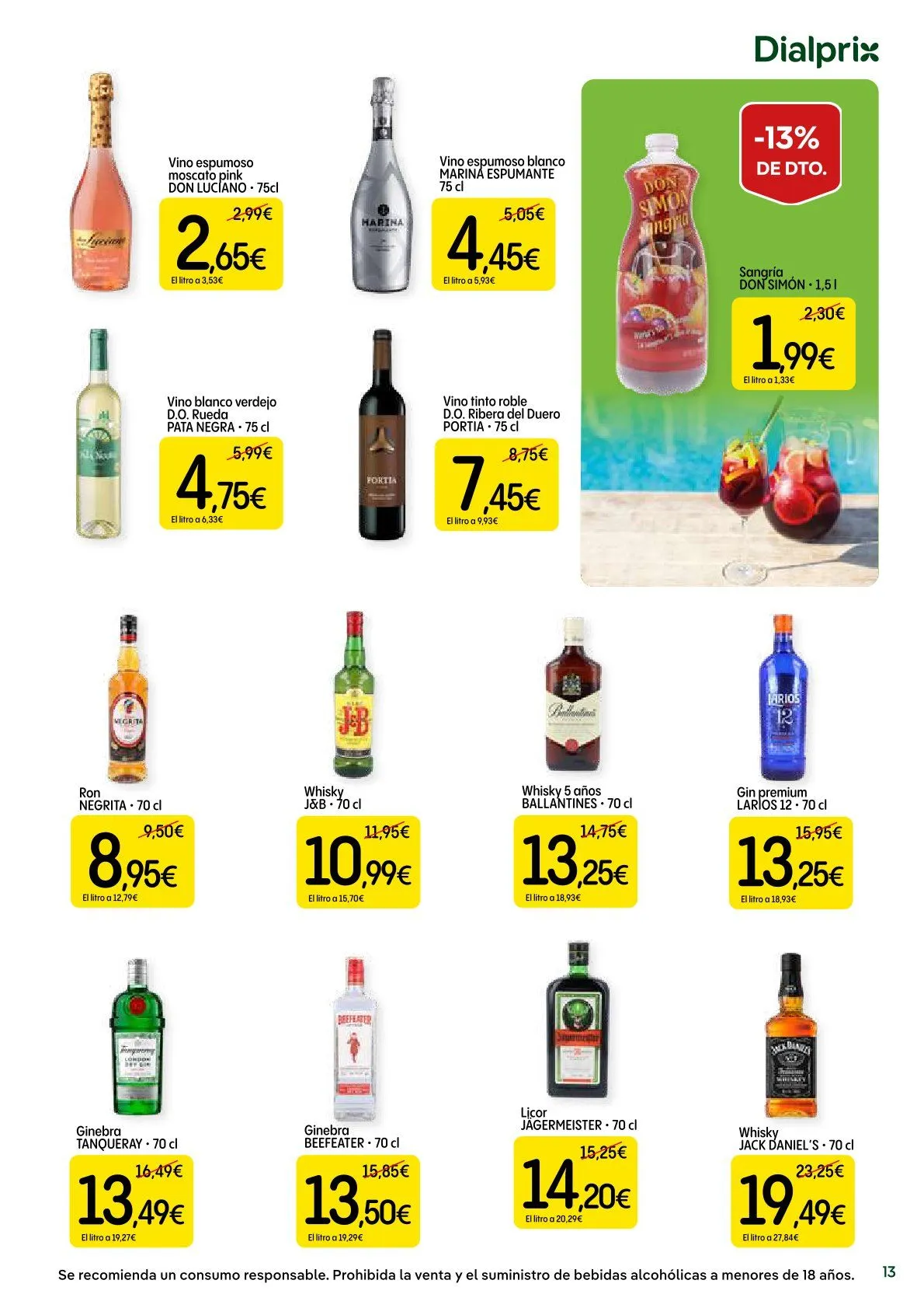 Catálogo de  Dialprix Ofertas 25 de junio al 8 de julio 2026 - Página 13
