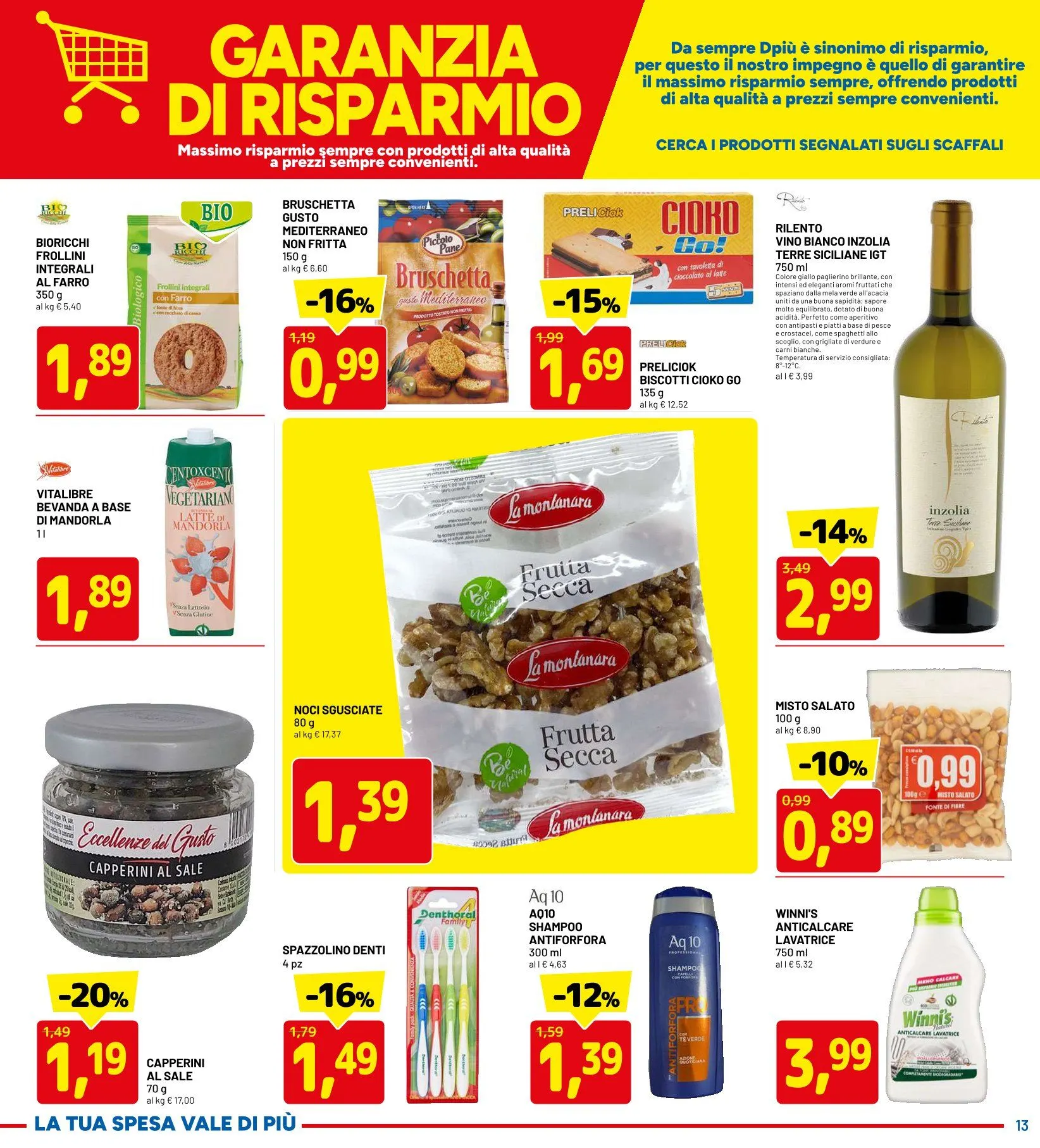 Volantini D Più da 2 ottobre a 11 ottobre di 2025 - Pagina del volantino 13