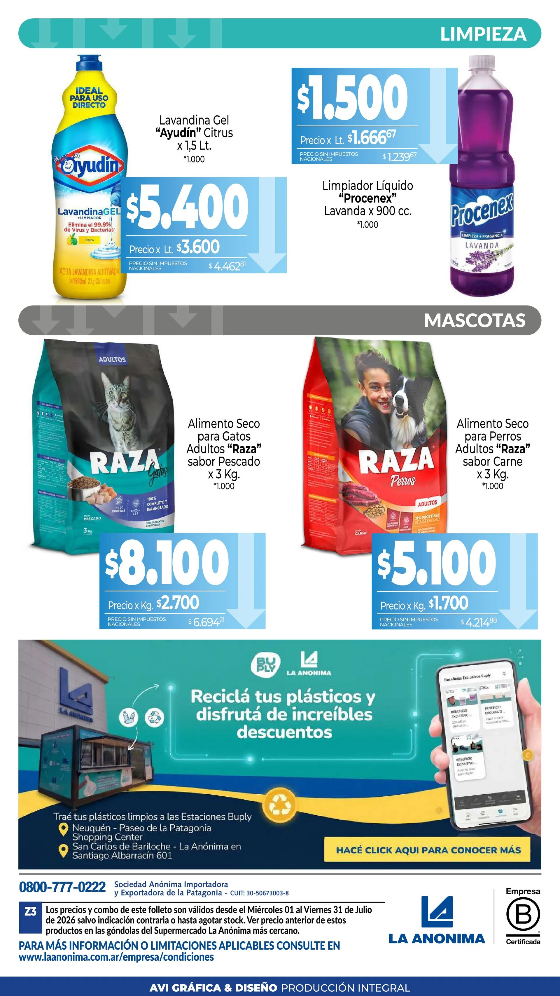 Ofertas de Ofertas La Anónima 1 de julio al 7 de julio 2026 - Página 13 del catálogo