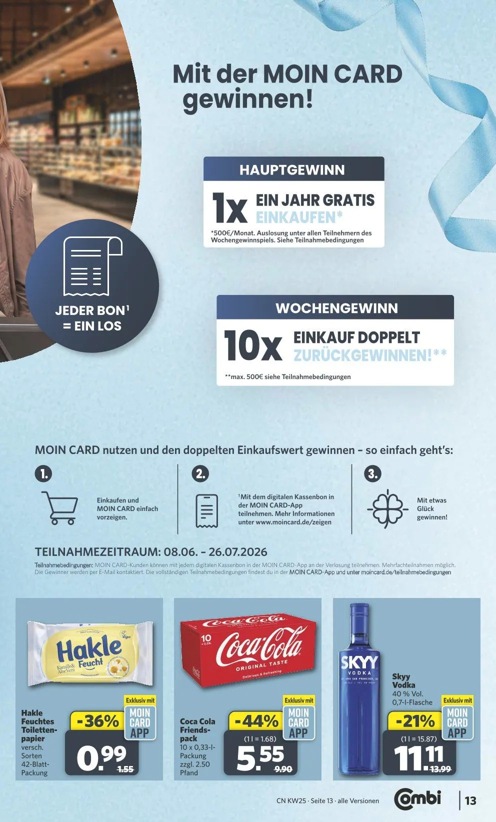 Combi Angebote von 15. Juni bis 20. Juni 2026 - Prospekt seite 13