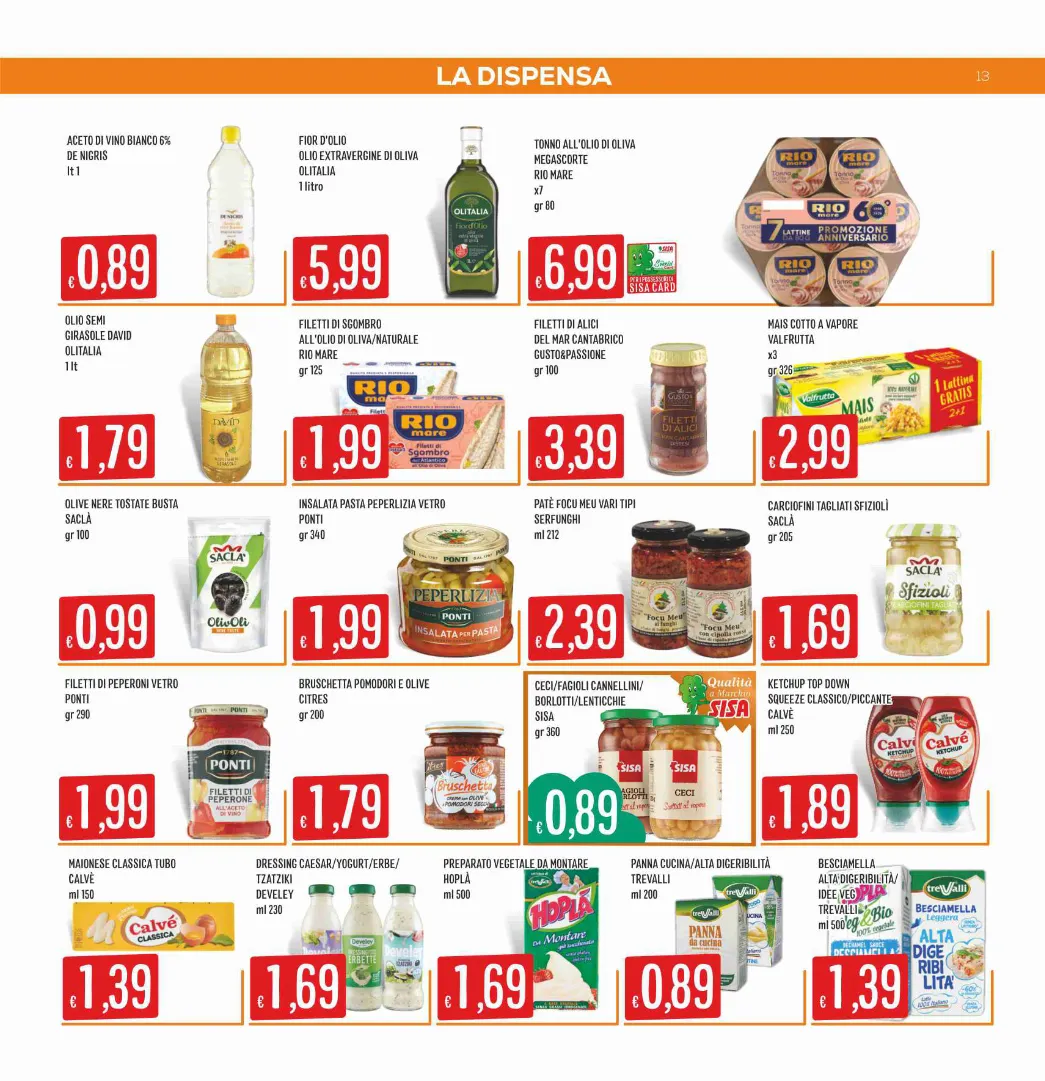 Volantino Sisa da 7 aprile a 15 aprile di 2026 - Pagina del volantino 13