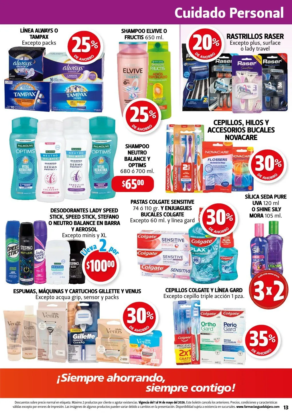 Catálogo de Farmacia Guadalajara Ofertas 1 de mayo al 14 de mayo 2026 - Pagina 13