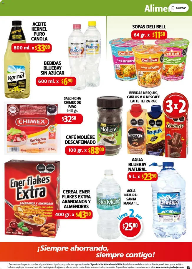 Catálogo de Farmacia Guadalajara Ofertas 1 de febrero al 14 de febrero 2026 - Pagina 13
