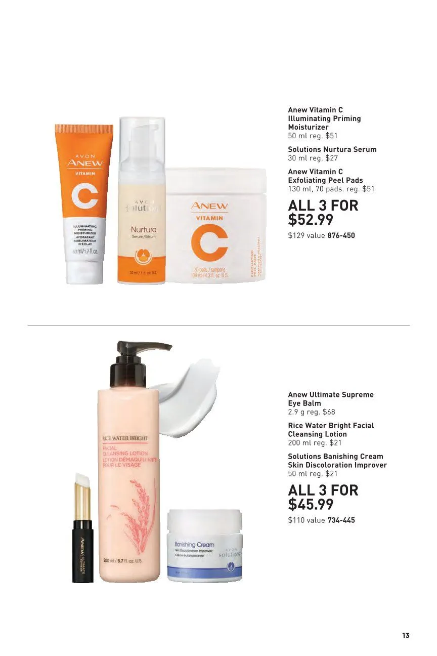 Avon Sales from April 22 to May 4 2026 - flyer page 13