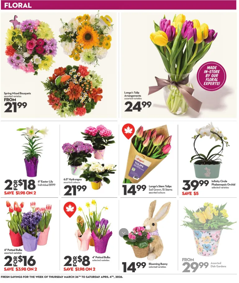  Longo's Sales from March 26 to April 4 2026 - flyer page 13