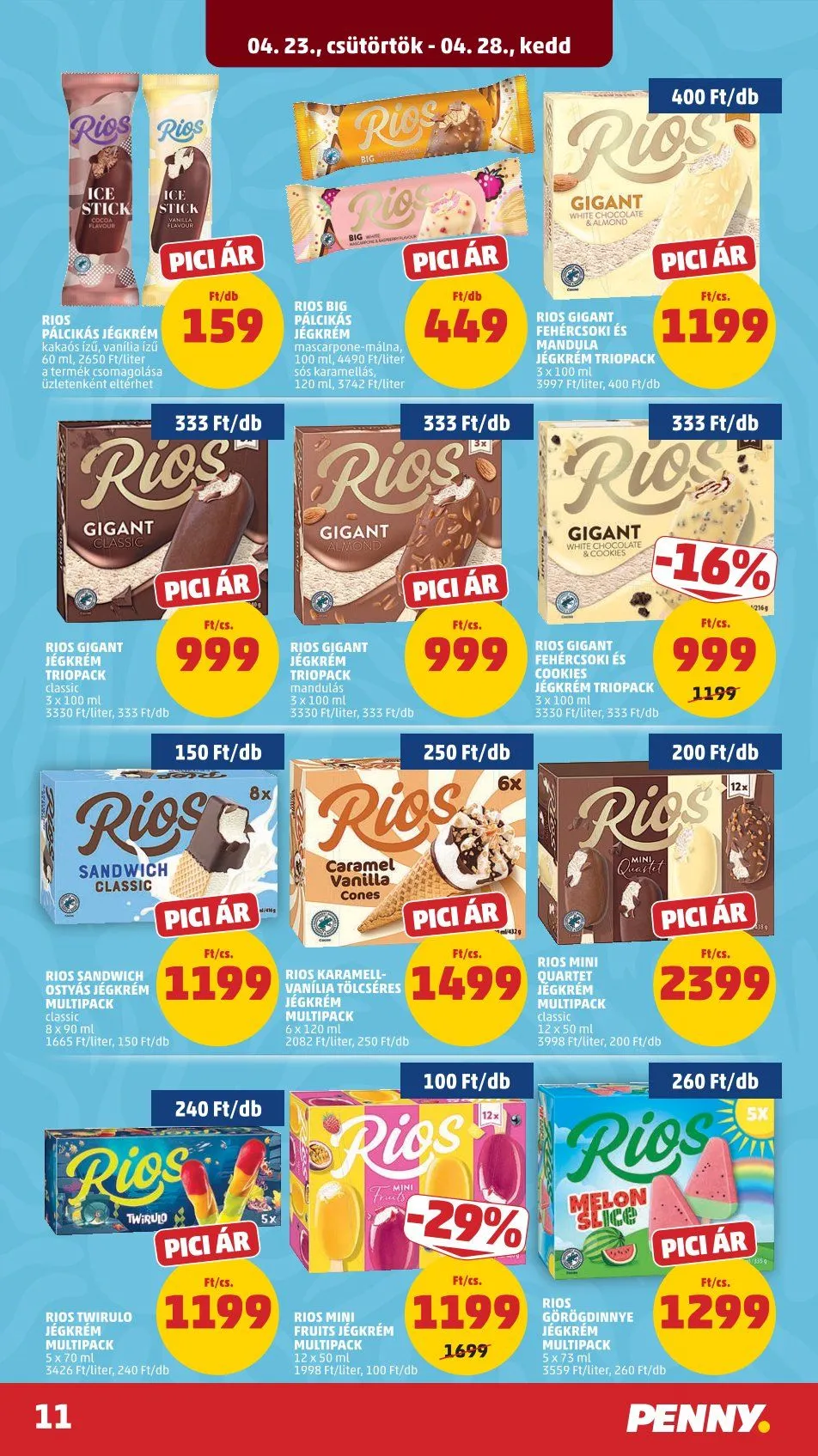 Katalógus  Penny Market április 23.-tól április 28.-ig 2026. - Oldal 13