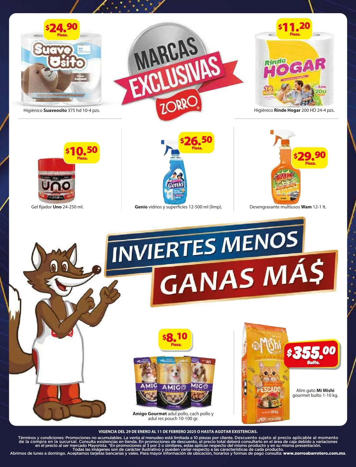 Catálogo de Oferta actual: Zorro 29 de enero al 11 de febrero 2025 - Pagina 13