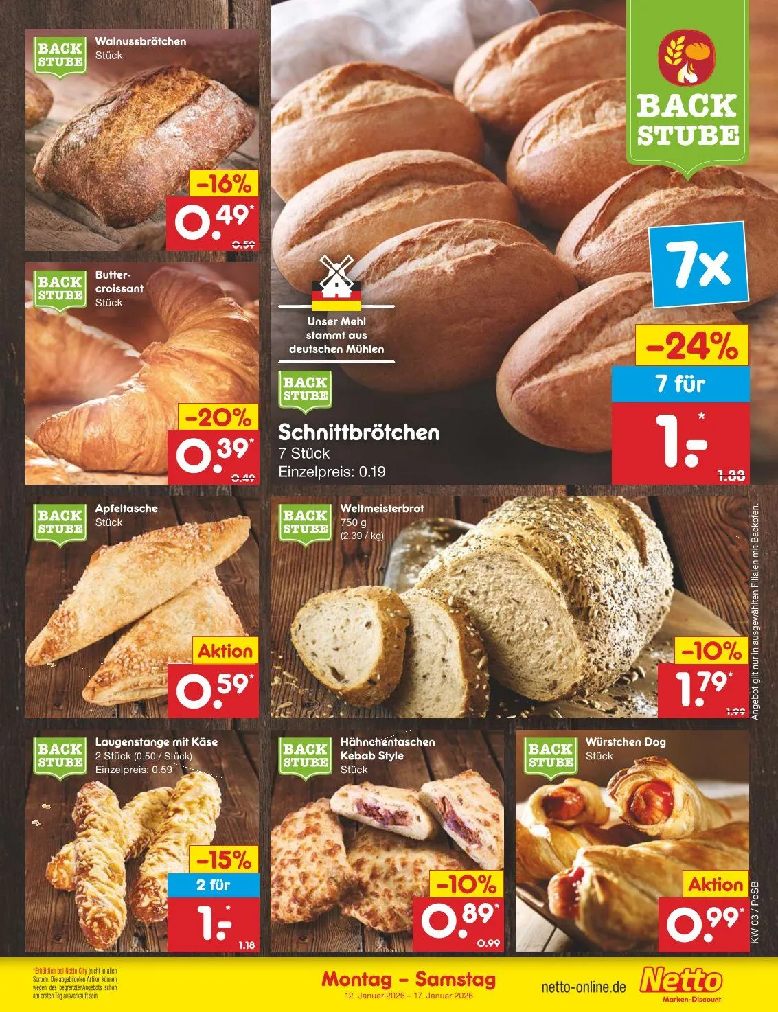 Netto Marken-Discount Angebote von 12. Januar bis 17. Januar 2026 - Prospekt seite 13