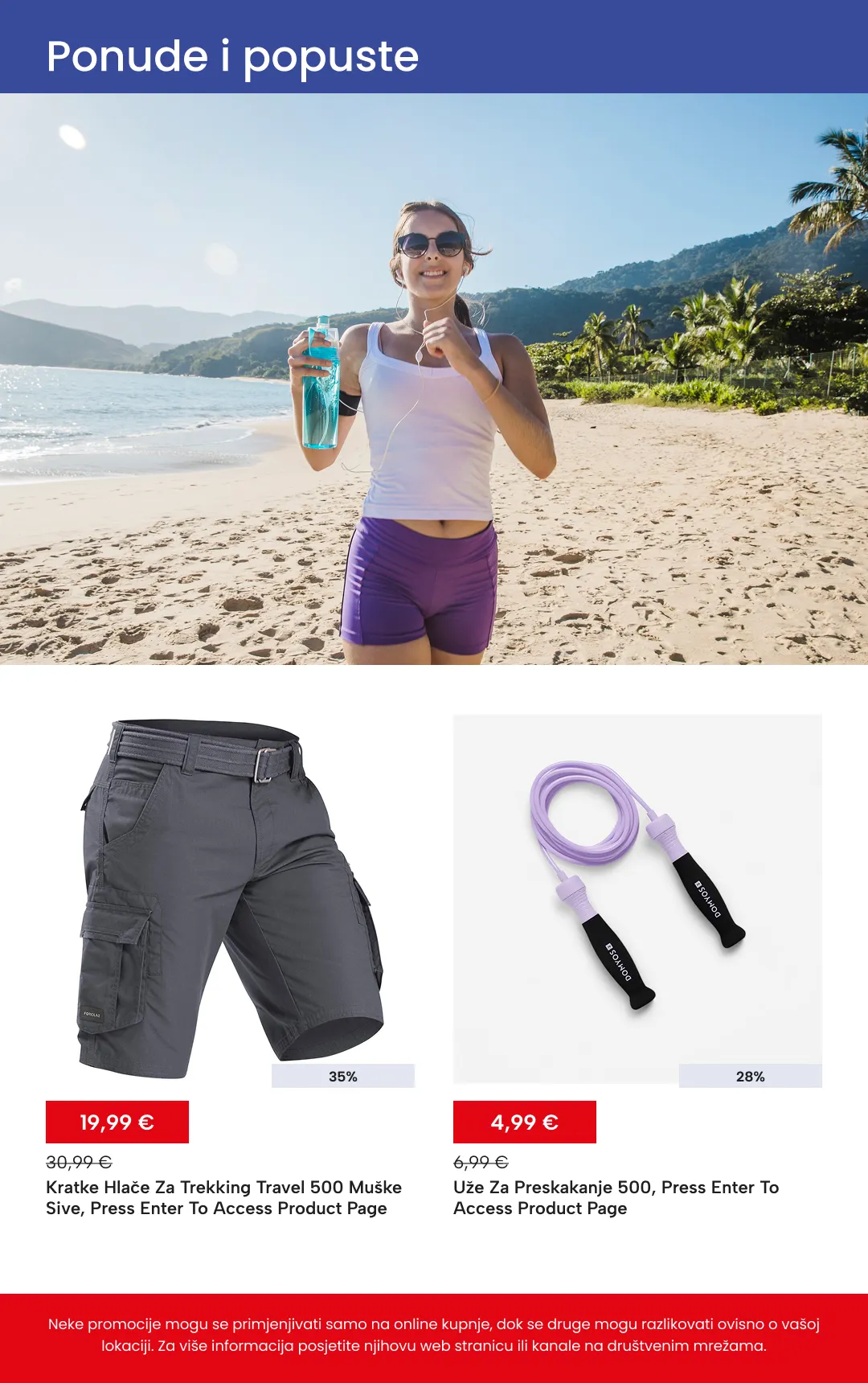Katalog  Decathlon od 17. lipnja do 1. srpnja 2026. - Pregled Stranica 13