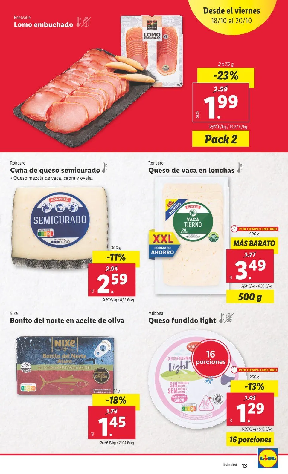 Catálogo de Lidl Ofertas 14 de octubre al 20 de octubre 2024 - Página 13
