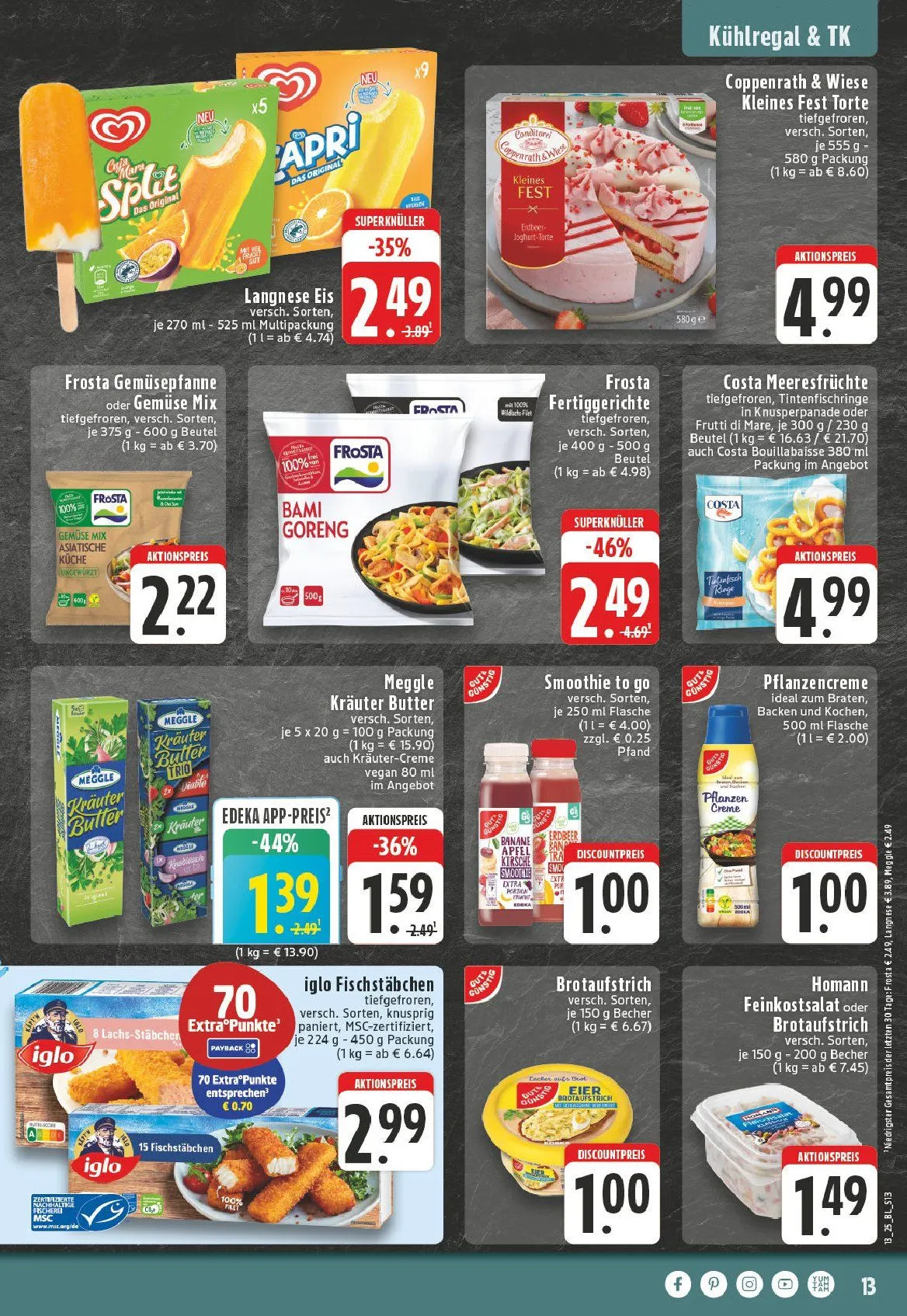 Edeka Prospekt von 25. März bis 29. März 2025 - Prospekt seite 13