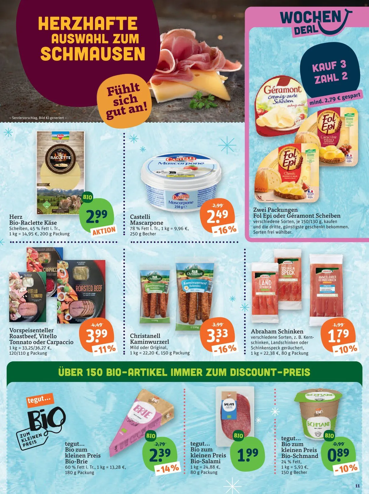 tegut... Angebote von 22. Dezember bis 27. Dezember 2025 - Prospekt seite 13