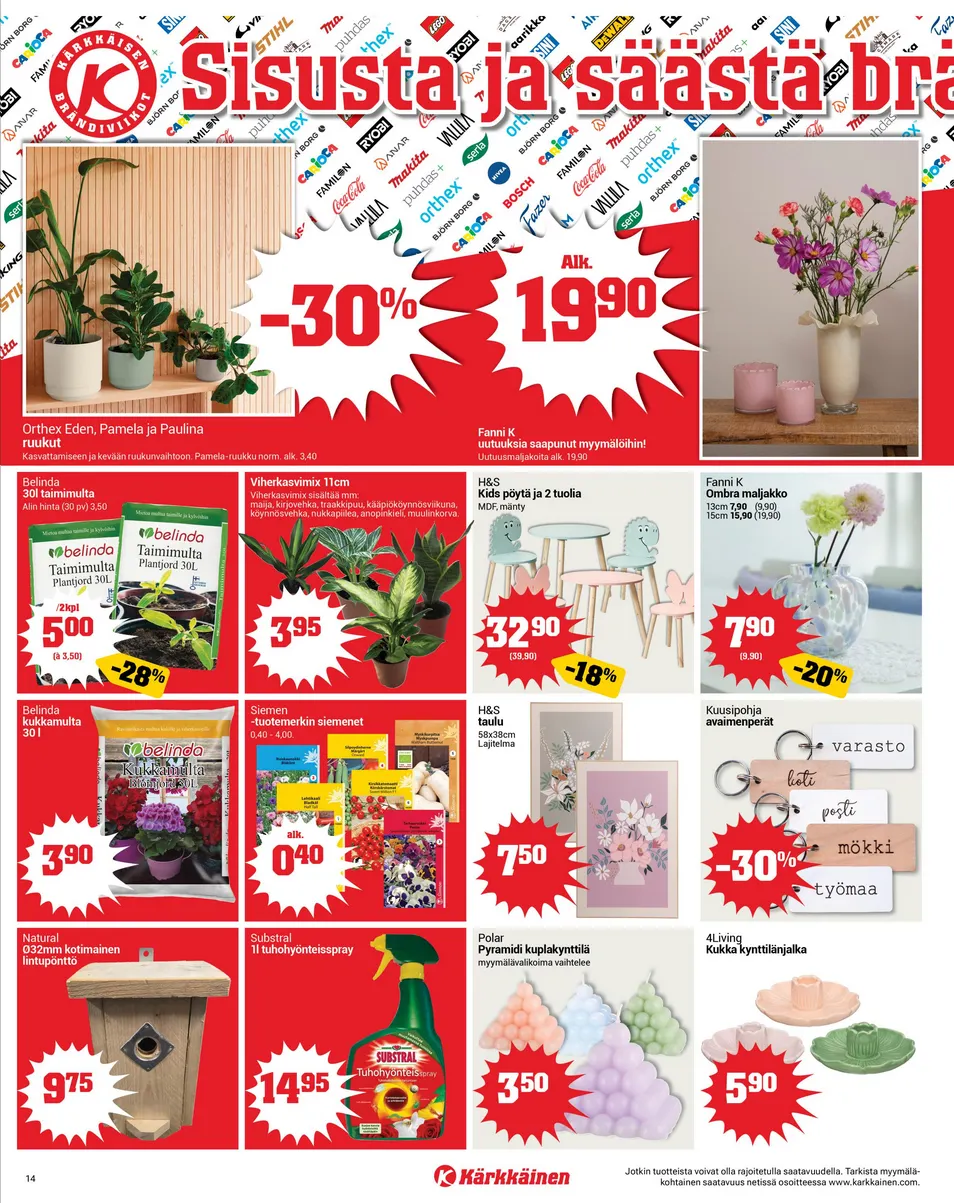 Kaupan Kärkkäinen Tarjoukset voimassa alkaen 4. maaliskuuta - 17. maaliskuuta 2026 - Tarjouslehti sivu 13