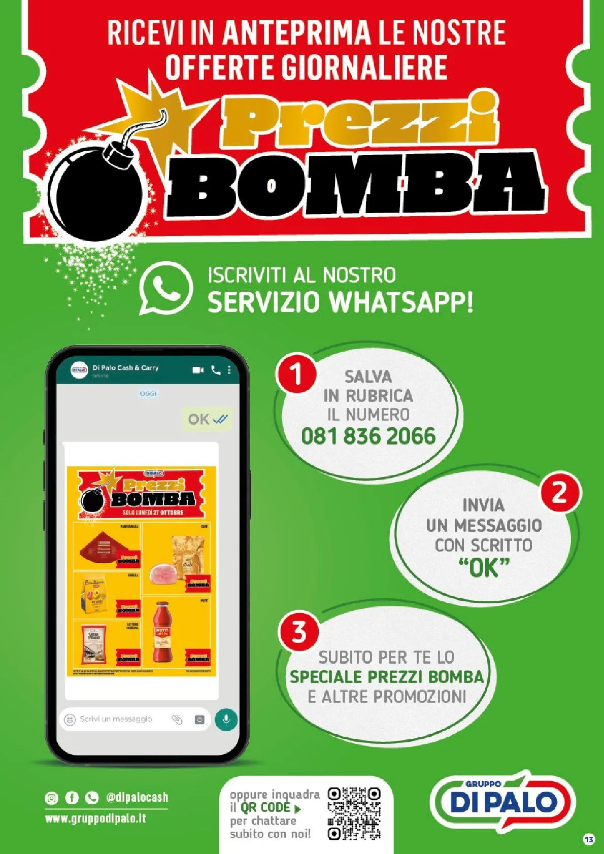  Gruppo di Palo Volantino da 6 novembre a 19 novembre di 2025 - Pagina del volantino 13