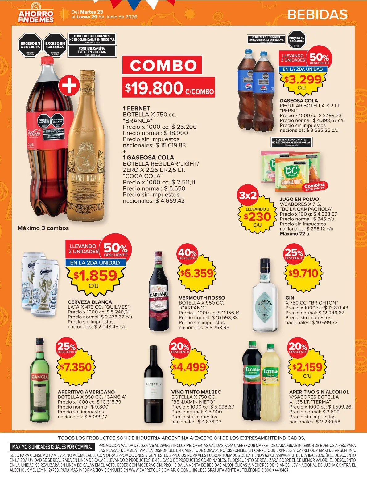 Ofertas de Ofertas Carrefour Market 23 de junio al 29 de julio 2026 - Página 13 del catálogo