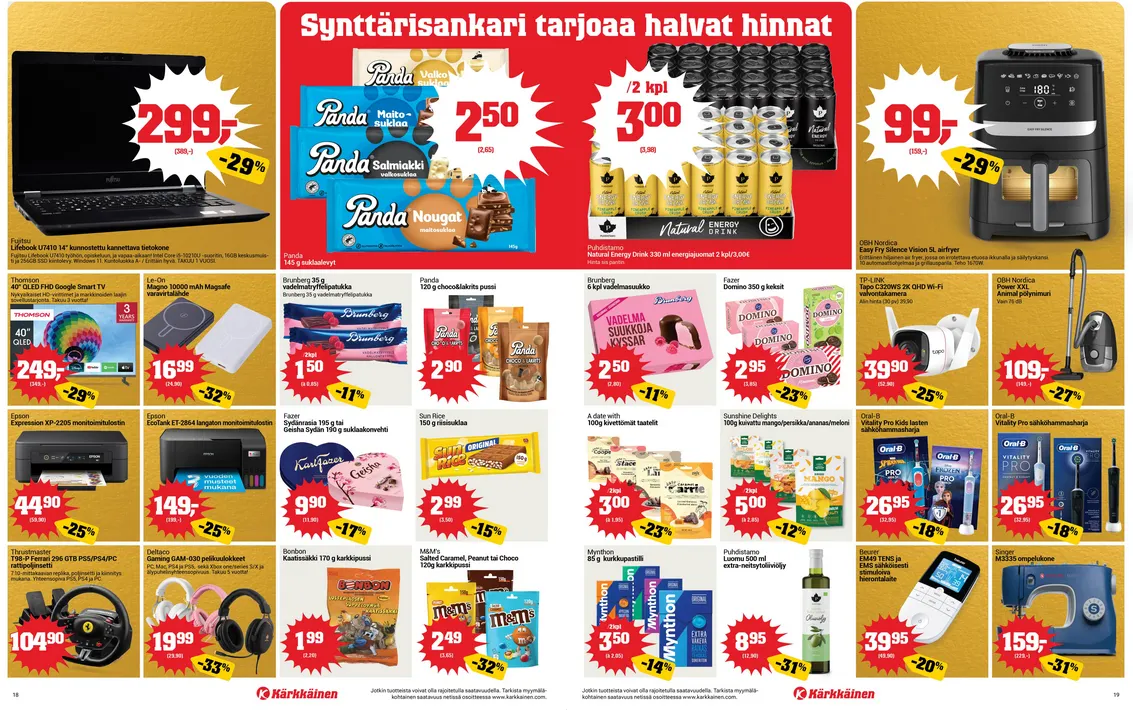 Kaupan Kärkkäinen tarjoukset voimassa alkaen 22. lokakuuta - 4. marraskuuta 2025 - Tarjouslehti sivu 13