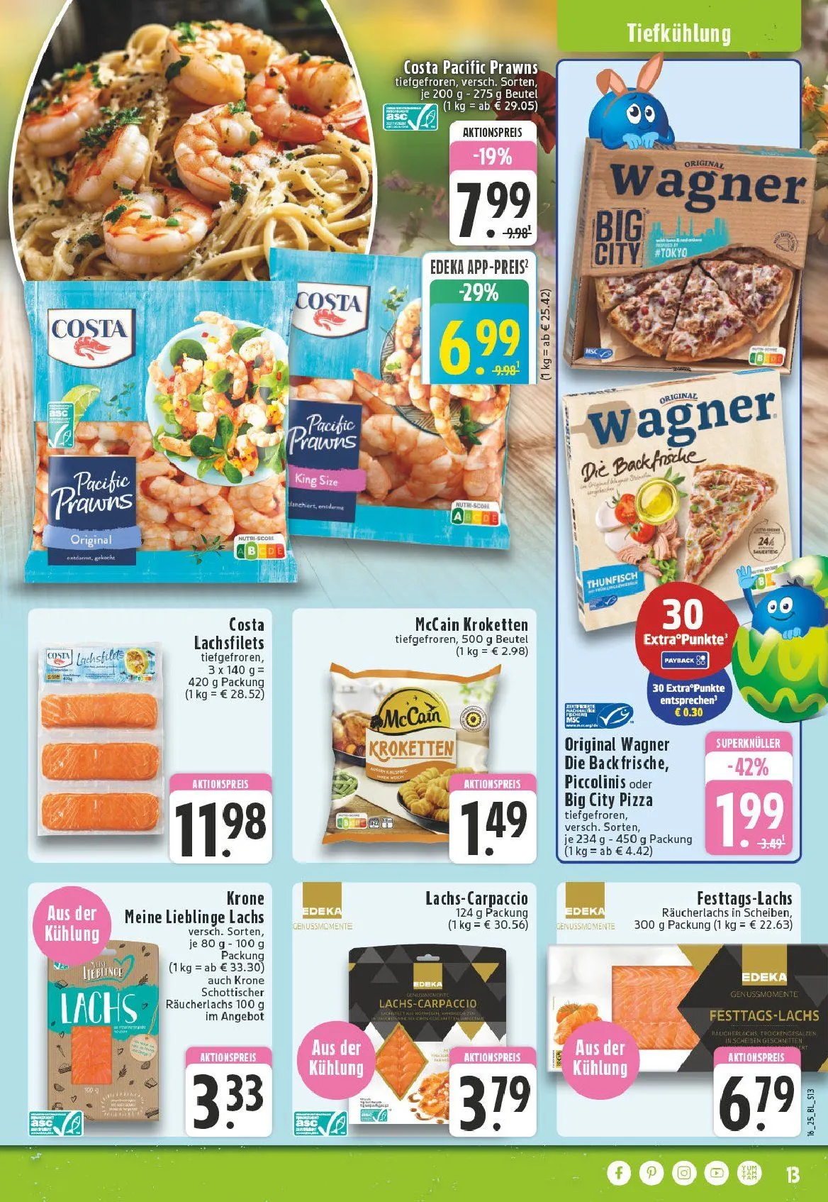 Edeka Angebote von 14. April bis 19. April 2025 - Prospekt seite 13