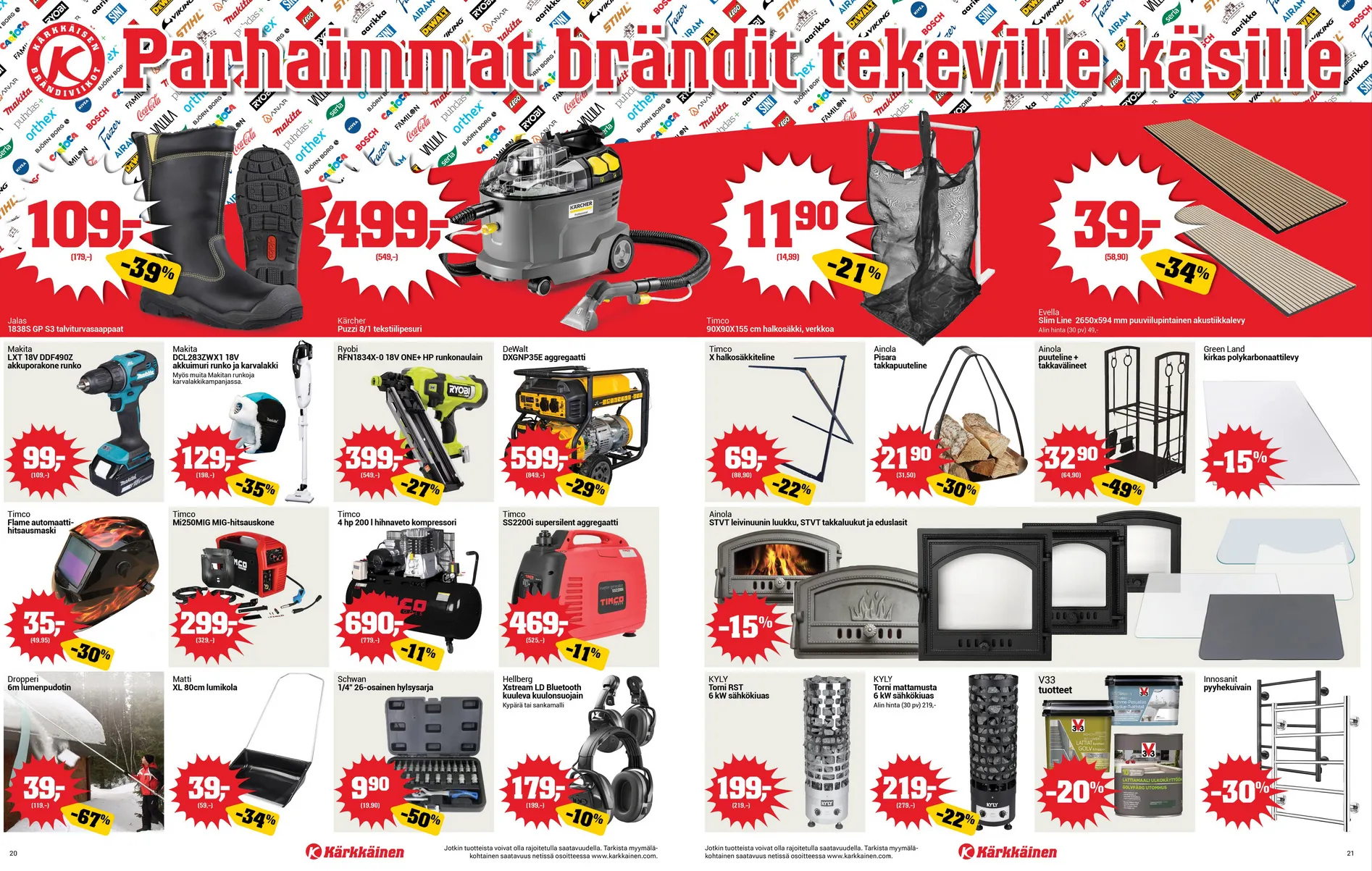 Kaupan Kärkkäinen Tarjoukset voimassa alkaen 4. maaliskuuta - 17. maaliskuuta 2026 - Tarjouslehti sivu 13